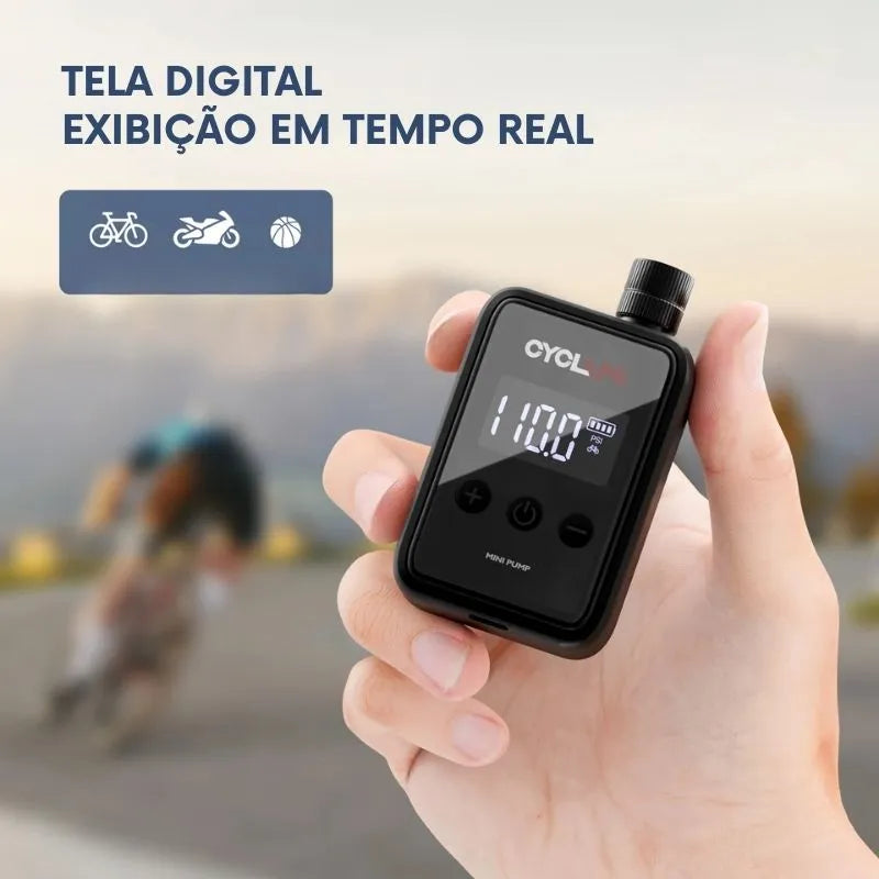 Bomba de Ar Elétrica Portátil 150PSI - Keverest