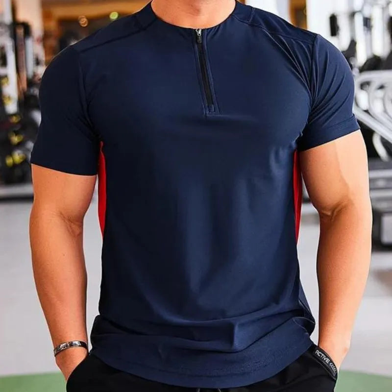 Camiseta Masculina Híbrida - Casual Esportiva Fashion