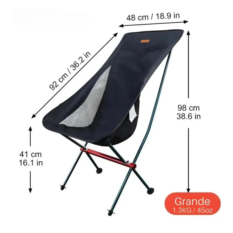 Cadeira Dobrável Pacoone para Camping e Lazer - Keverest