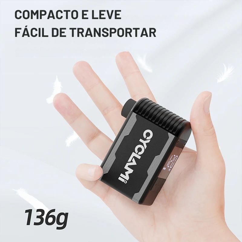 Mini Bomba de Bicicleta Recarregável CYCLAMI - 120PSI