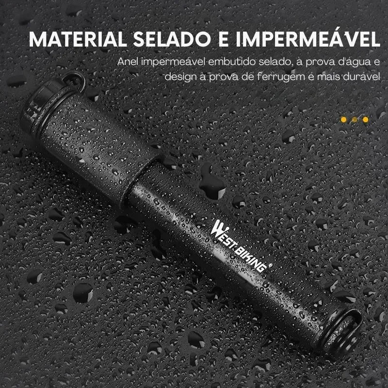 Mini Bomba de Bicicleta 100PSI Portátil - Keverest
