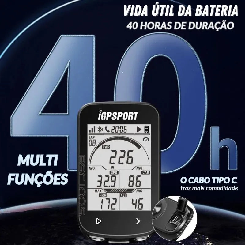 Velocímetro de Cilclísmo com GPS - Igpsport