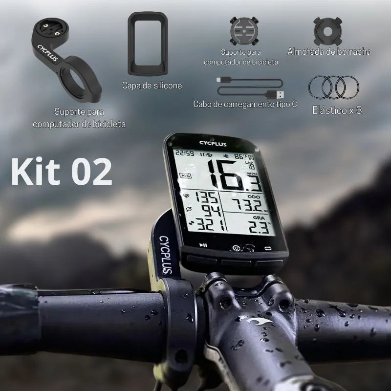 Computador de Bordo Ciclismo GPS