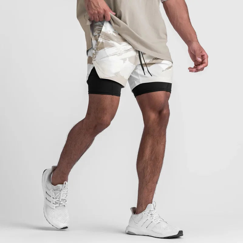 Short Esportivo Camada Dupla