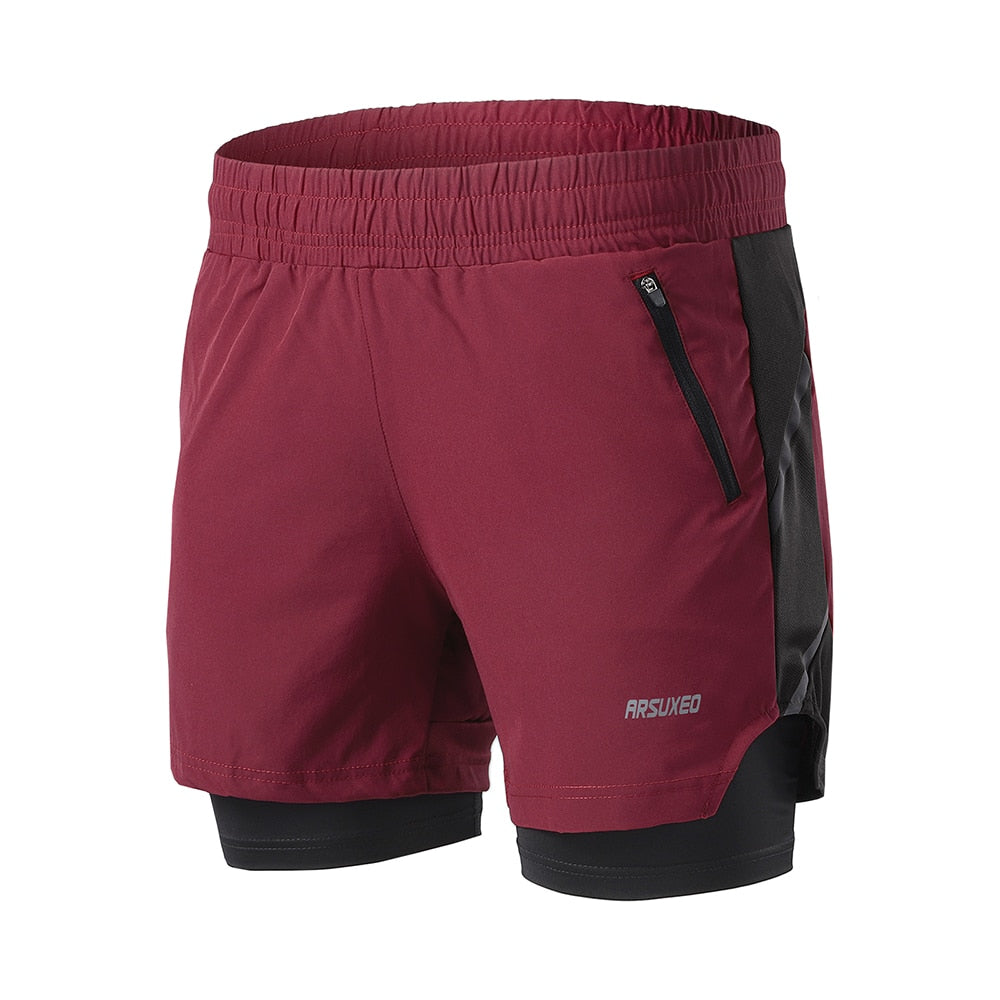 Shorts Masculino 2 em 1 - Arsuxeo Gym