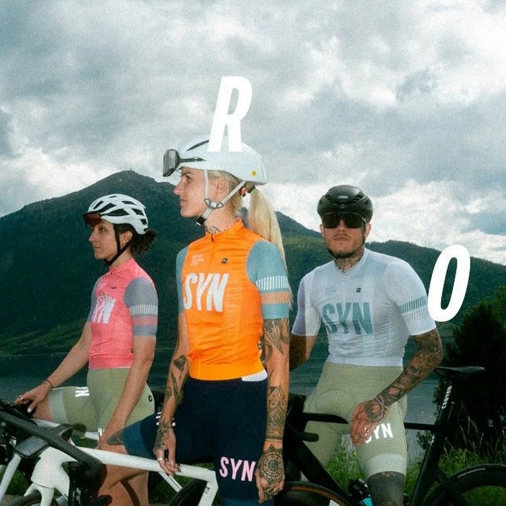 Conjunto de Ciclismo SYN Masculino - Camisa e Bib Shorts