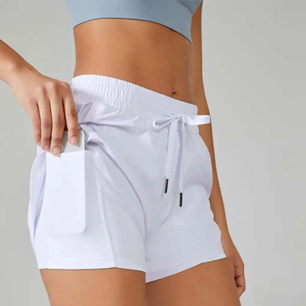Shorts Feminino 2 em 1 - Gym Confort