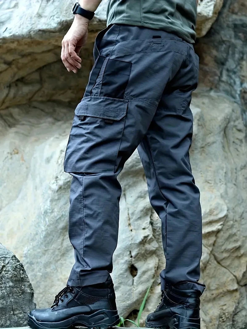 Calça Tática Masculina Multi-Pocket