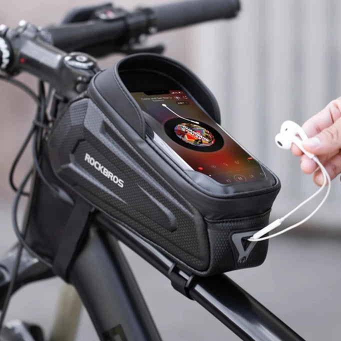 Bolsa de Bicicleta ROCKBROS Impermeável com Tela Touch