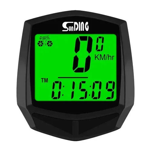 Computador de bicicleta com fio led digital velocímetro odômetro touchscreen ciclismo computador à prova dwaterproof água com luz de fundo
