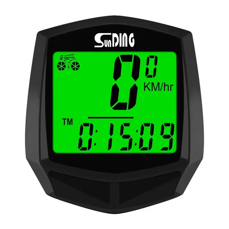 Computador de bicicleta com fio led digital velocímetro odômetro touchscreen ciclismo computador à prova dwaterproof água com luz de fundo
