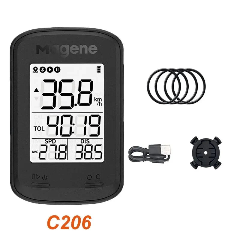 Magene Inteligente Bicicleta Computador C206/PRO Sem Fio GPS Bicicleta Velocímetro À Prova D' Água Estrada Mtb Ciclismo Odômetro