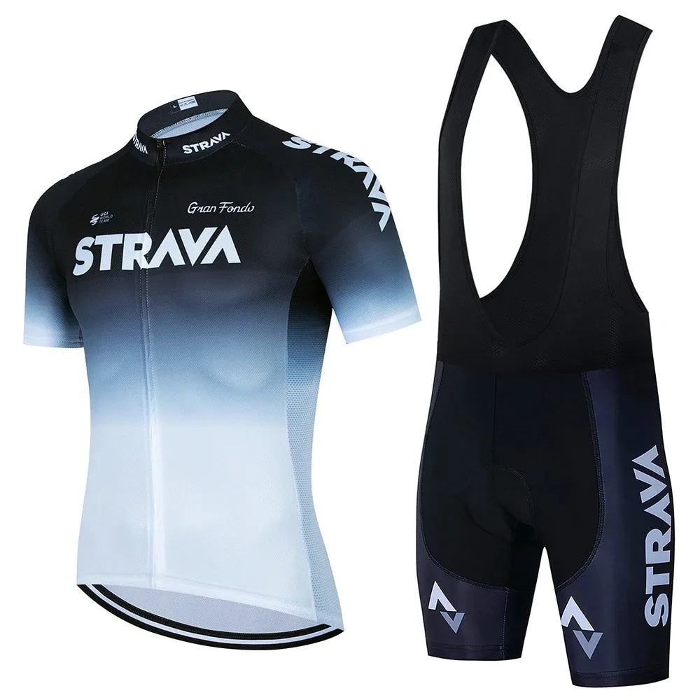 Conjunto de Ciclismo Masculino Strava - Verão 2024