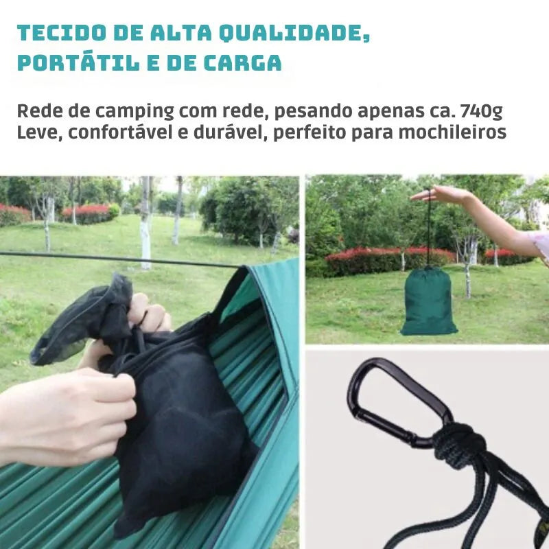 Rede de Acampamento ao Ar Livre