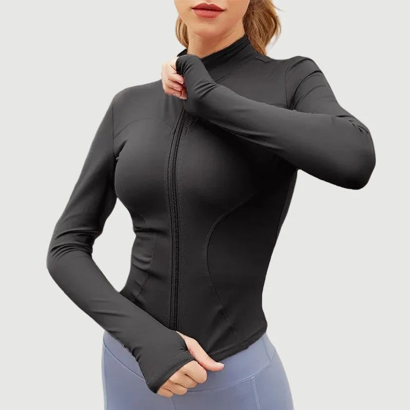 Jaqueta Esportiva Feminina - Plus Confort