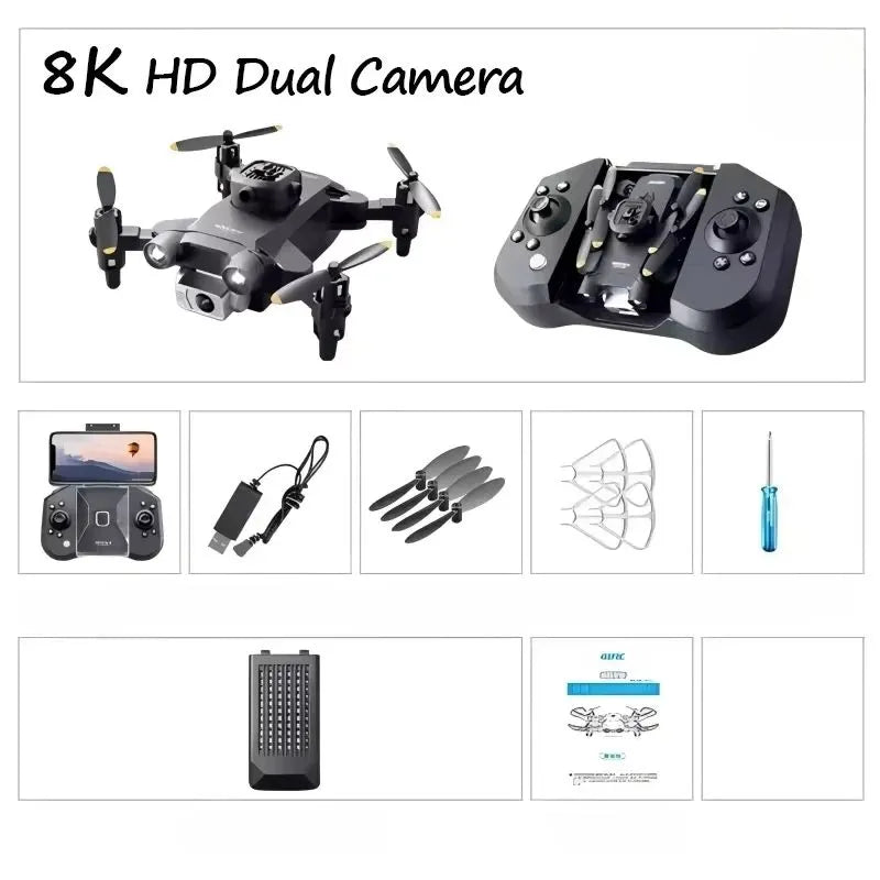Mini Drone FPV V30 4K com Câmera HD - Keverest