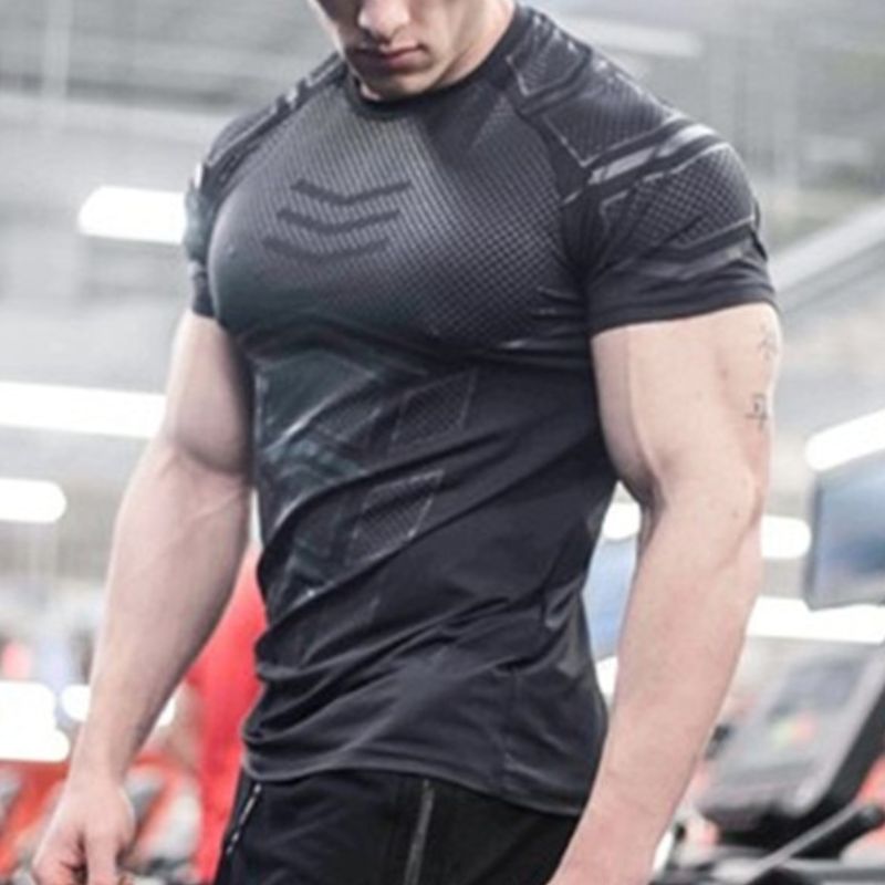 Camiseta de Compressão Masculina - Skinny