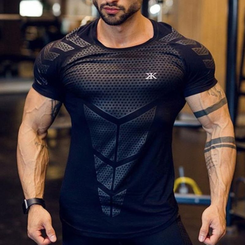 Camiseta de Compressão Masculina - Skinny
