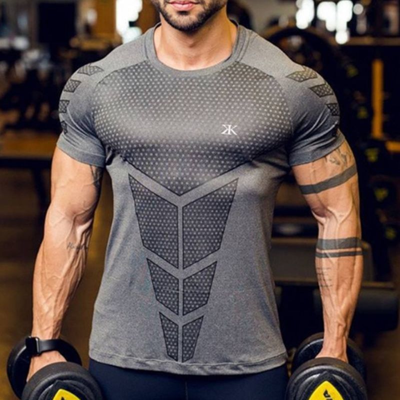 Camiseta de Compressão Masculina - Skinny