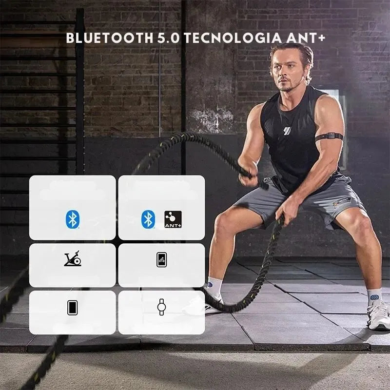 Monitor Cardíaco COOSPO HW9 - Precisão e Conectividade