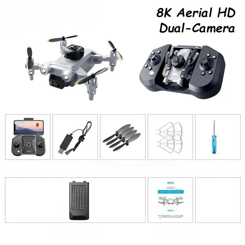 Mini Drone FPV V30 4K com Câmera HD - Keverest