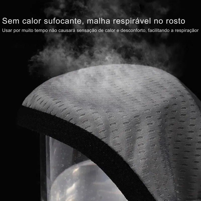 X-TIGER Máscara Facial de Ciclismo UV com Seda Gelada