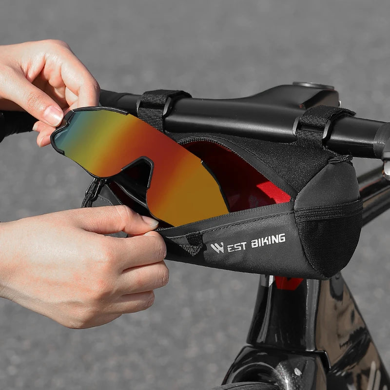 Bolsa de Ombro Reflexiva Portátil West Biking para Ciclismo