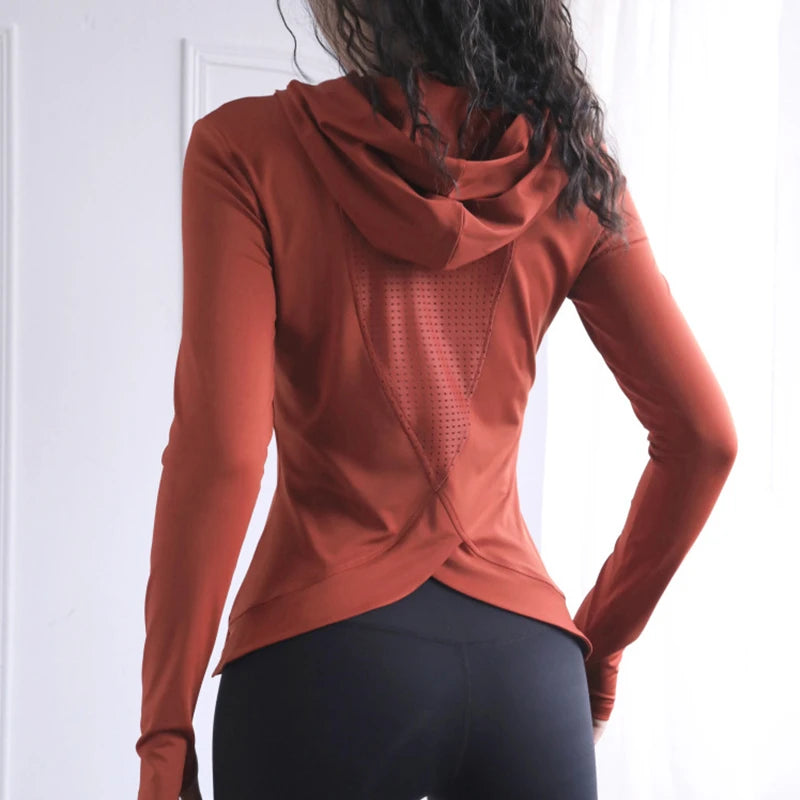 Blusa Feminina Bifurcada Fitness
