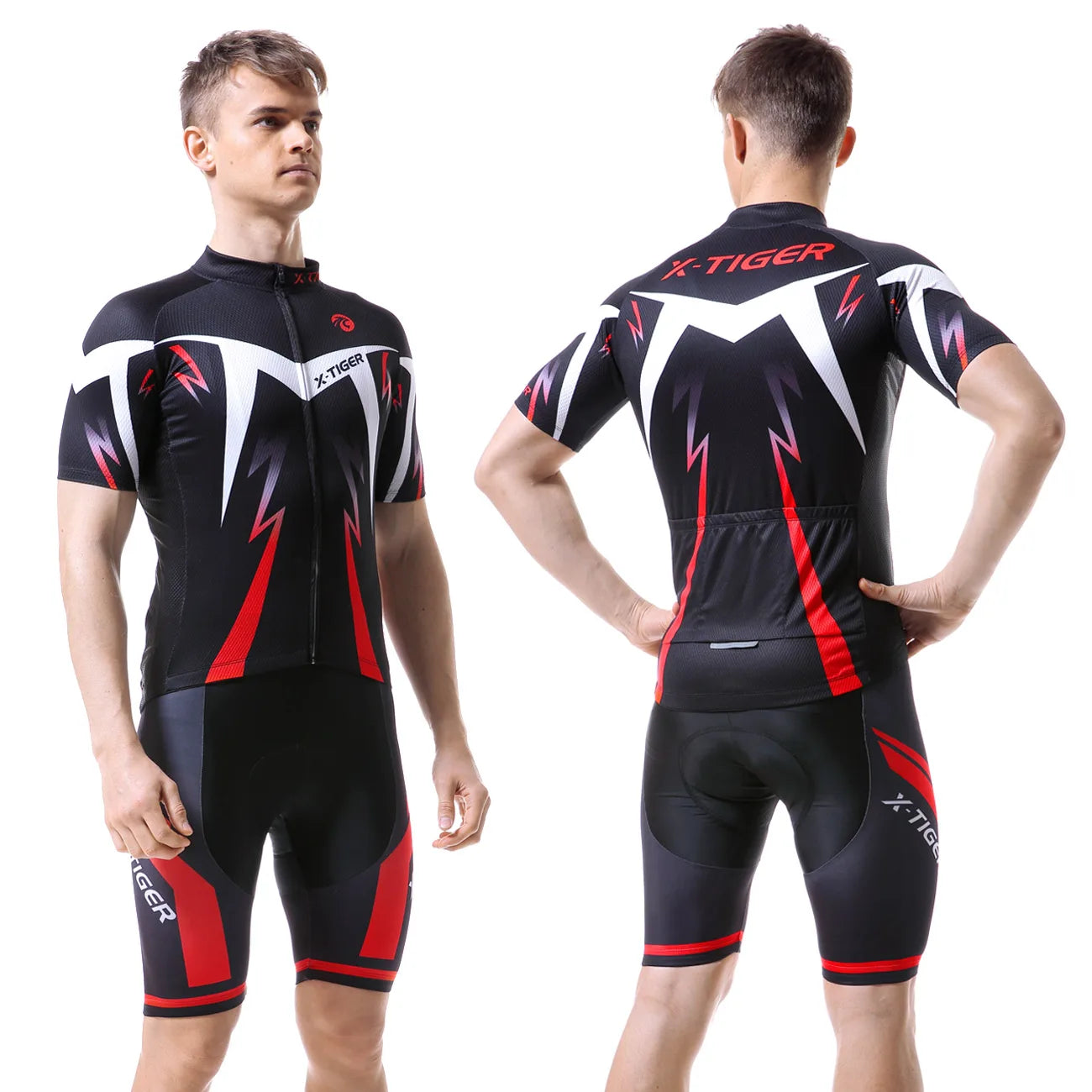 Conjunto de Ciclismo Masculino X-Tiger Pro