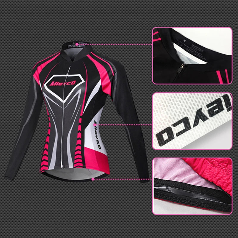 Conjunto de Ciclismo Feminino Trendy