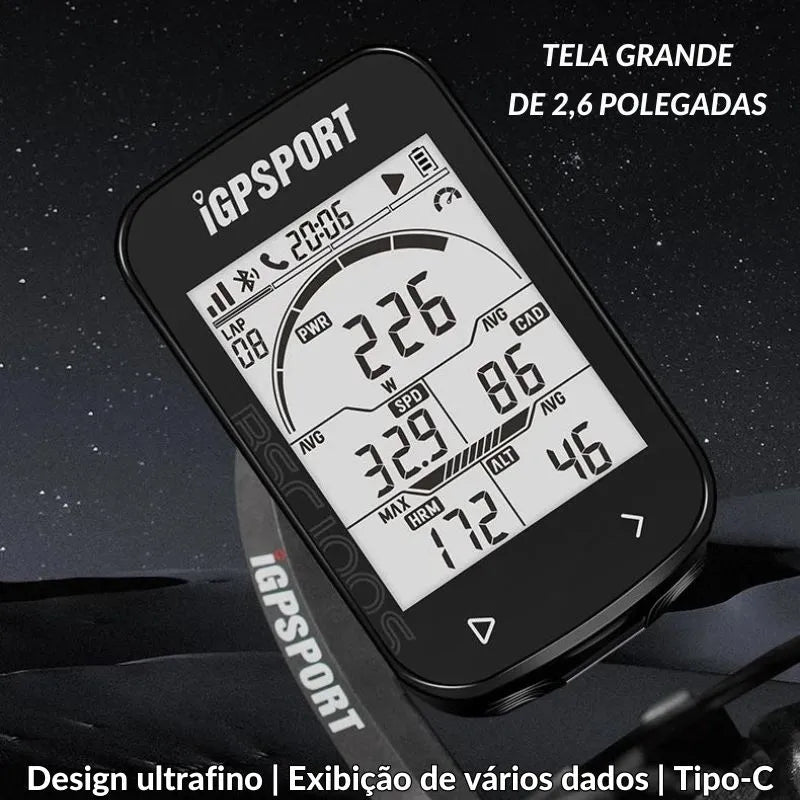 Velocímetro de Cilclísmo com GPS - Igpsport