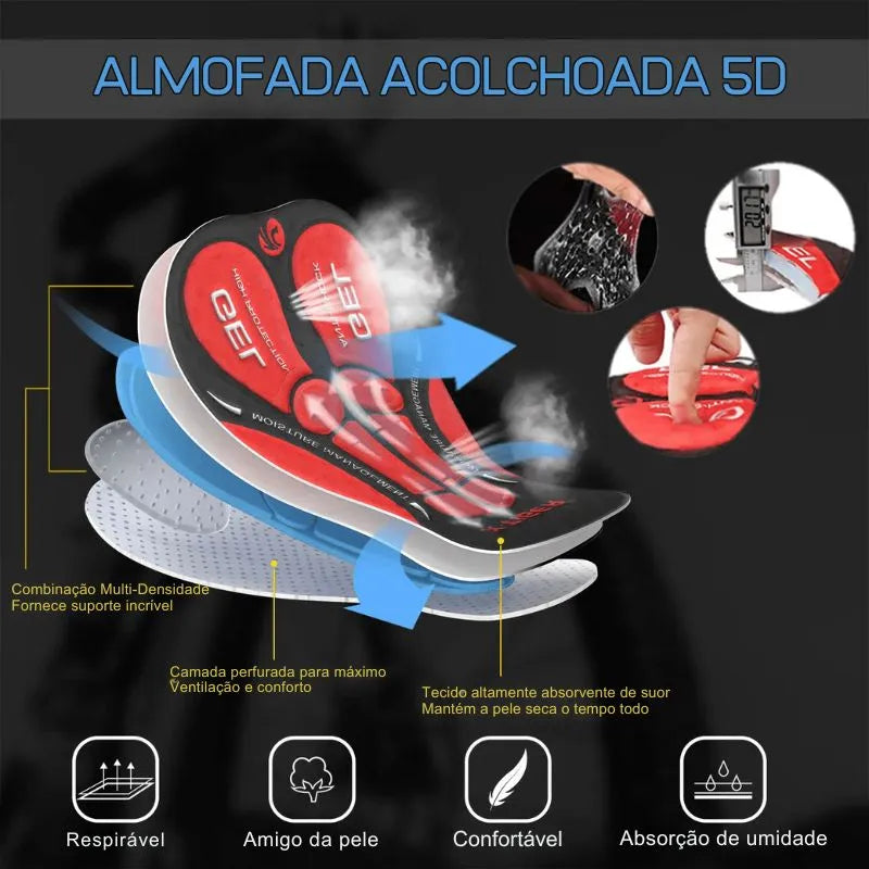 Conjunto de Ciclismo Masculino - RCN Speed