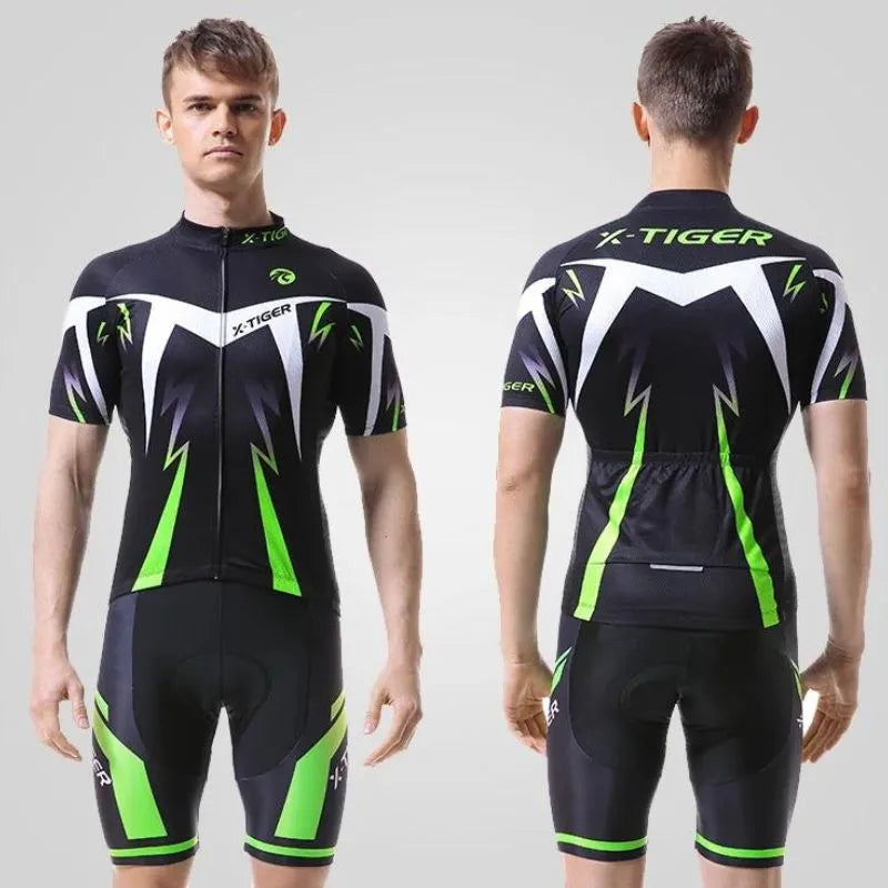 Conjunto de Ciclismo Masculino X-Tiger Pro