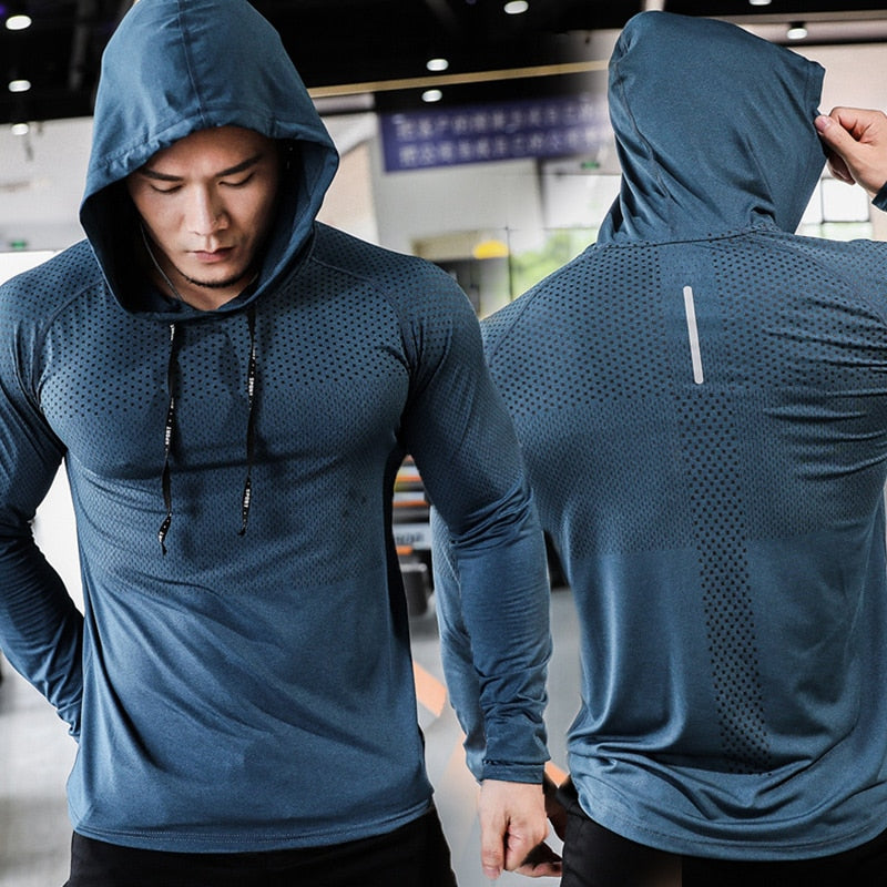 Blusa Fitness Masculina -  Workout Tracksuit