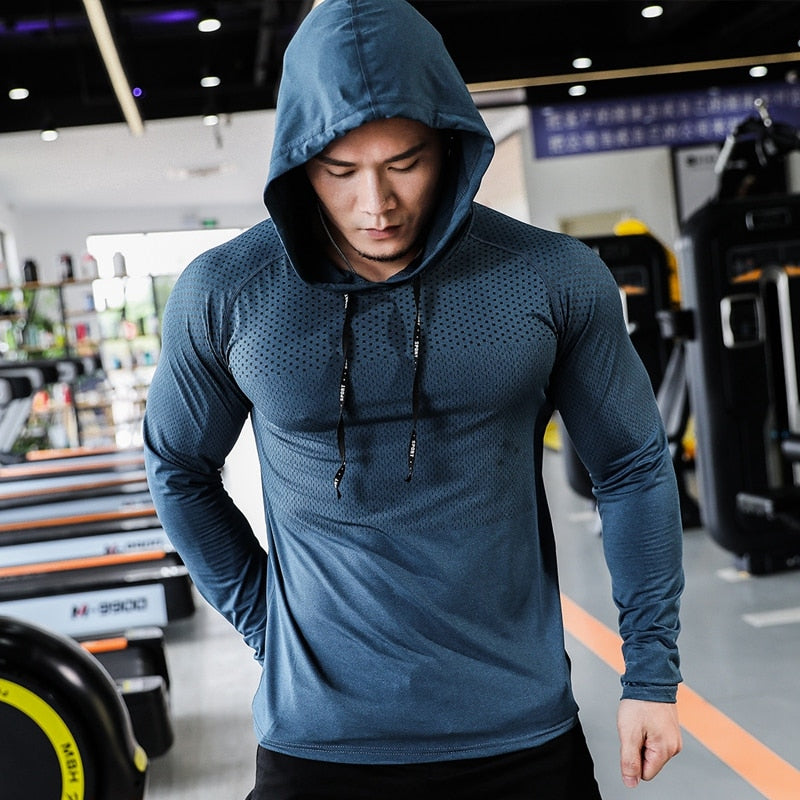 Blusa Fitness Masculina -  Workout Tracksuit