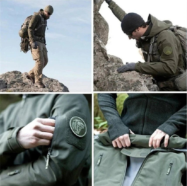 Jaqueta Impermeável com Capuz