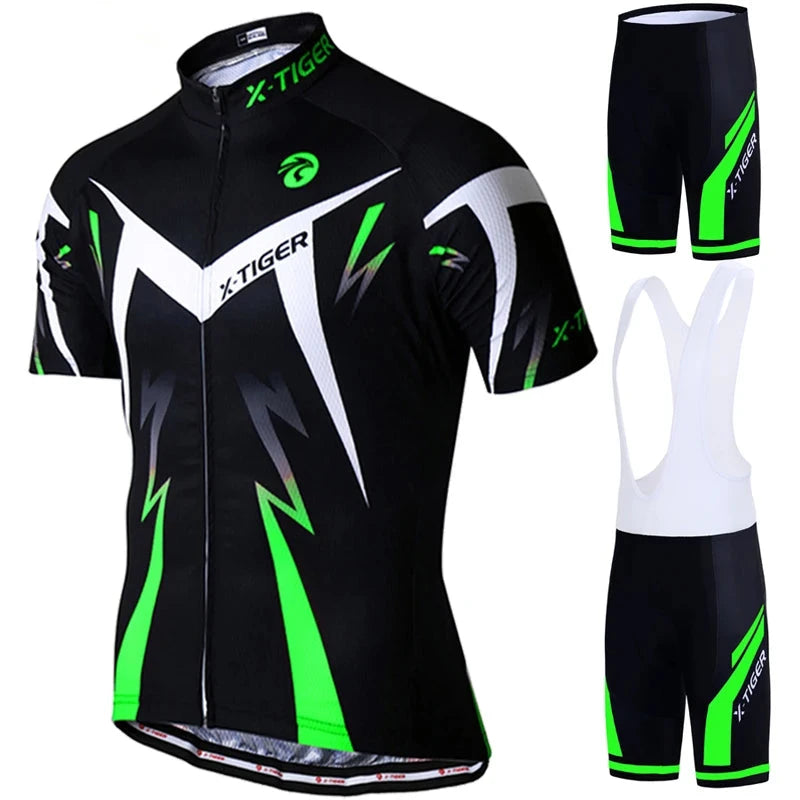 Conjunto de Ciclismo Masculino X-Tiger Pro