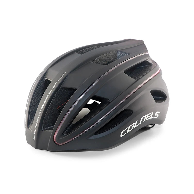 Capacete de Ciclismo com Luzes LED