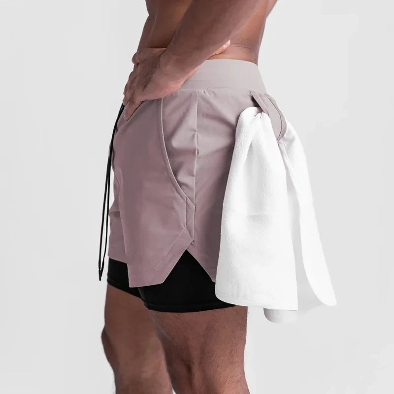 Short Esportivo Camada Dupla