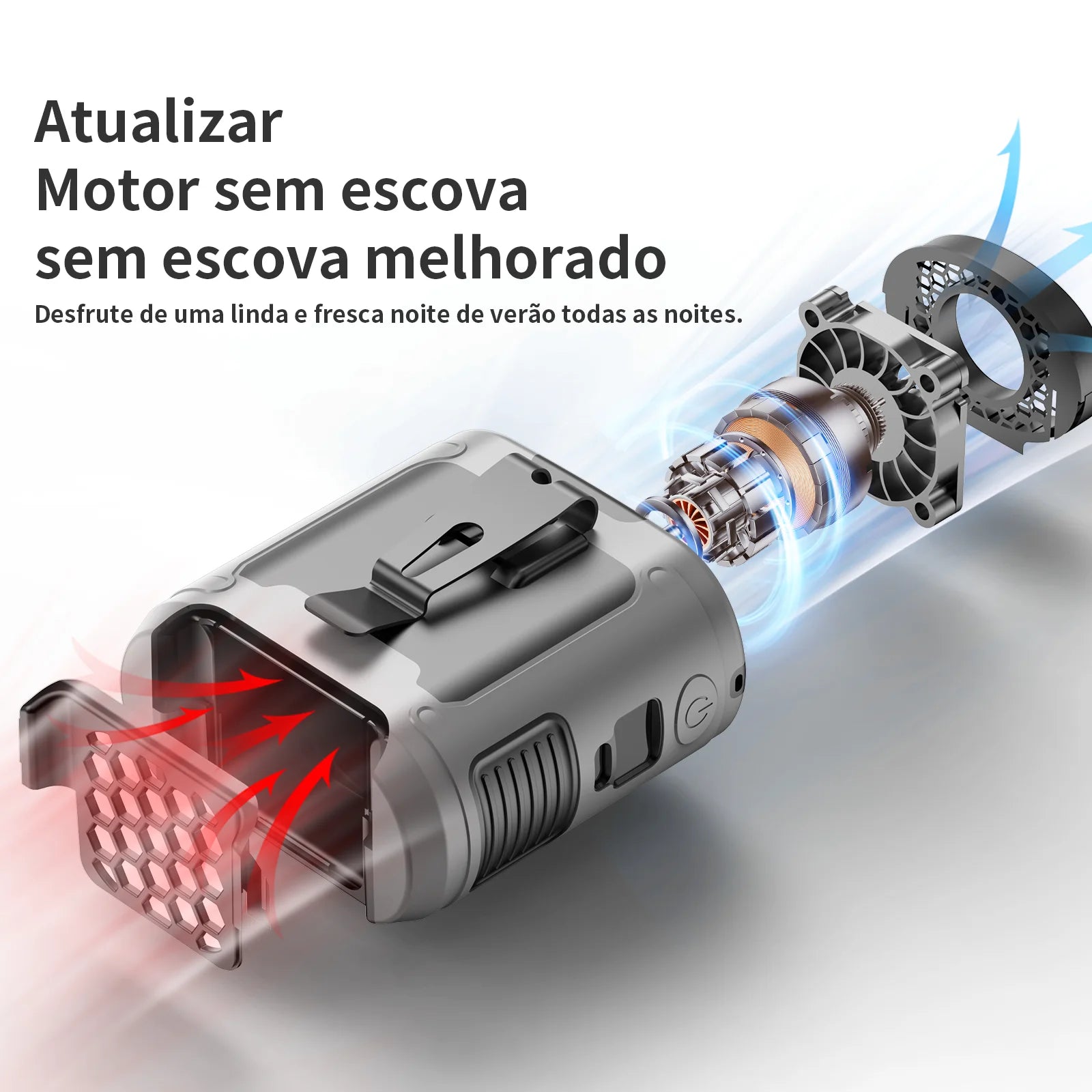 Ventilador De Cintura Portátil