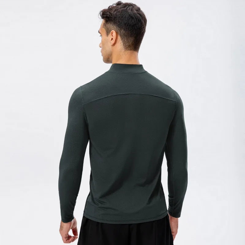 Camisa Manga Longa com Zíper
