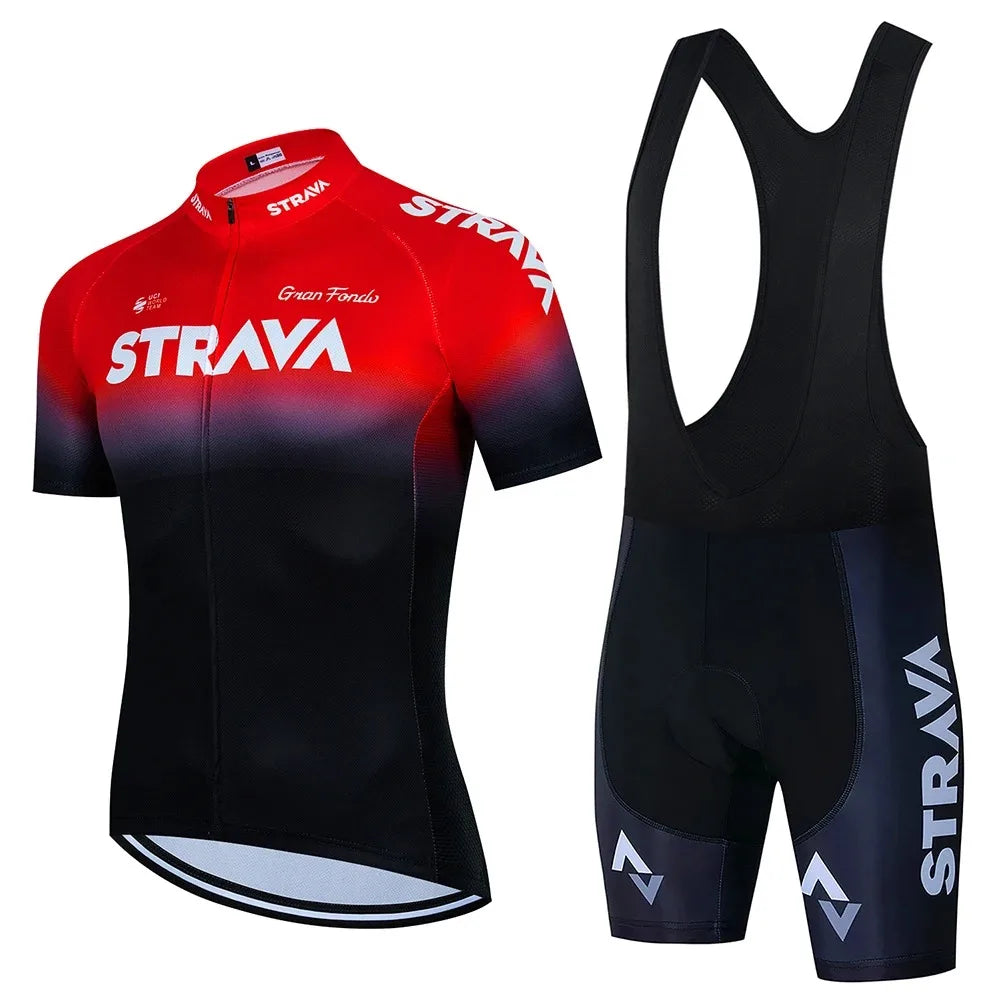 Conjunto de Ciclismo Masculino Strava - Verão 2024