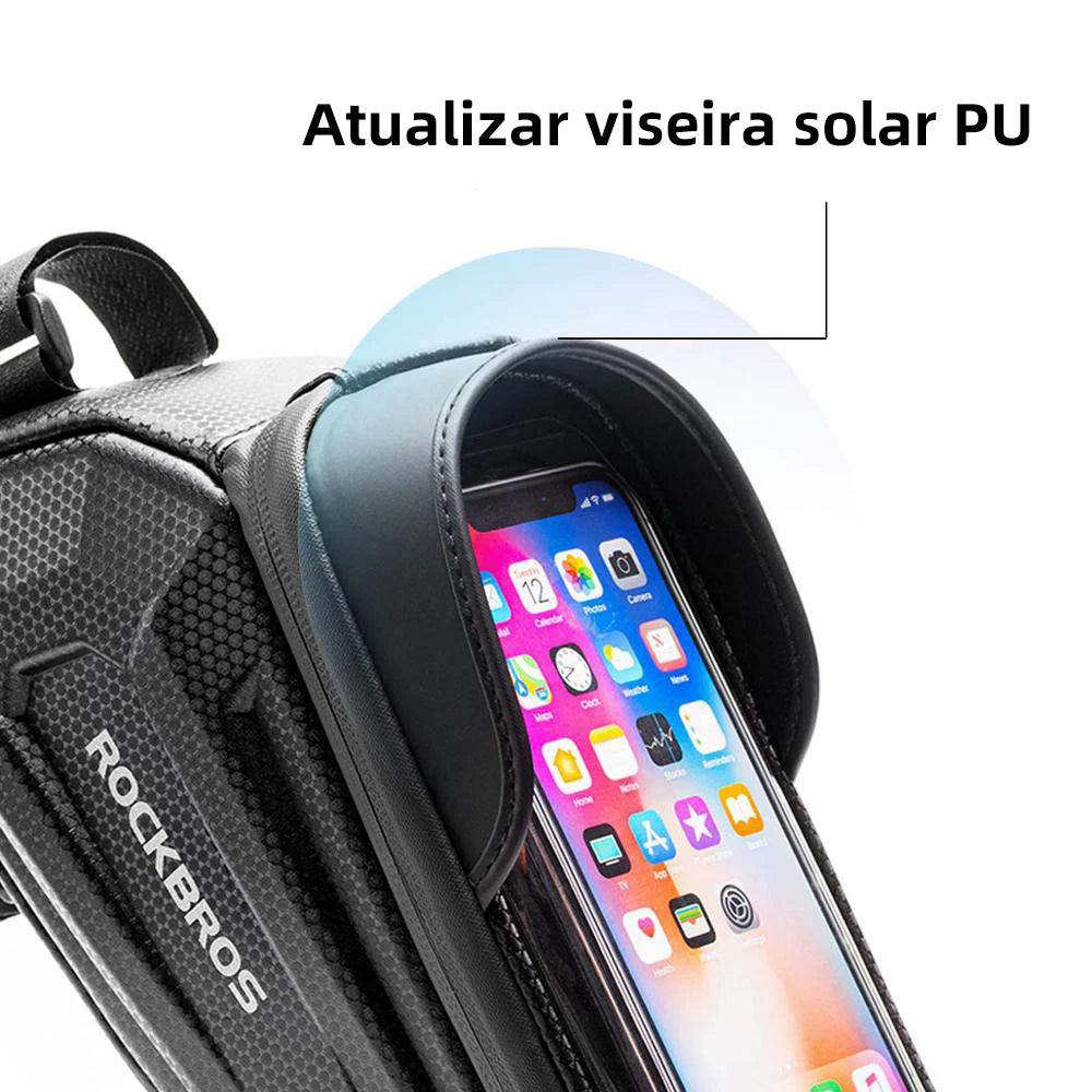Bolsa de Bicicleta ROCKBROS Impermeável com Tela Touch