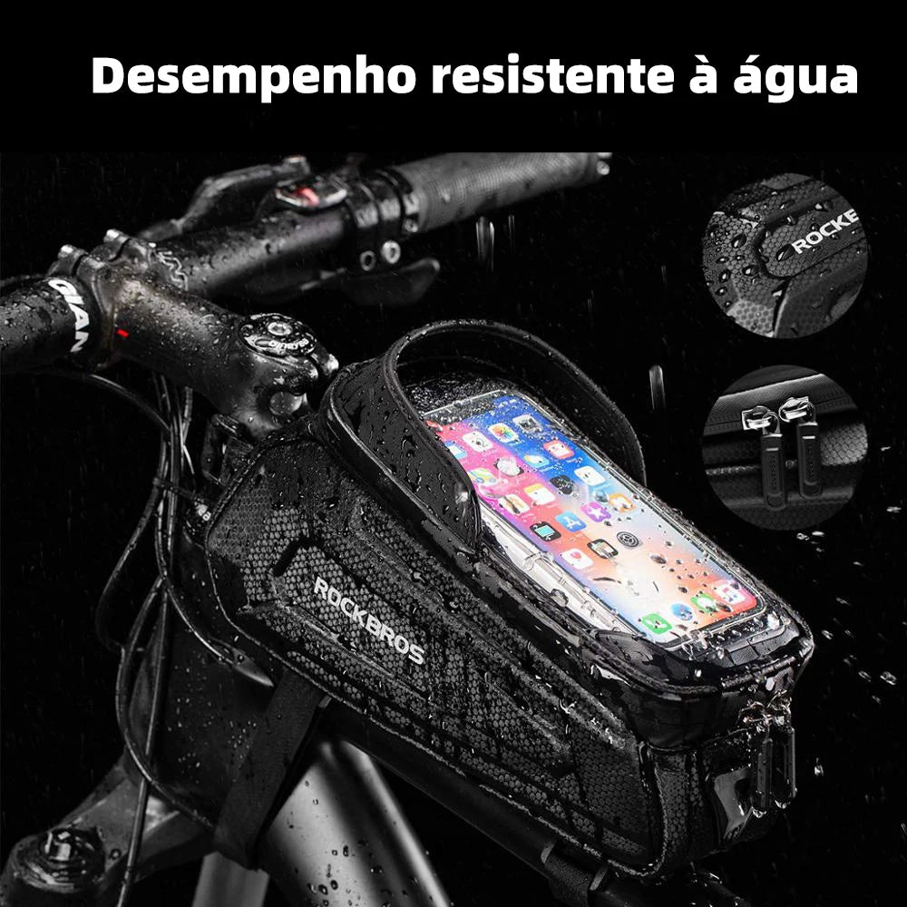 Bolsa de Bicicleta ROCKBROS Impermeável com Tela Touch
