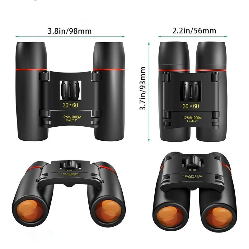 Mini Binóculos Portáteis Dobráveis HD - Keverest
