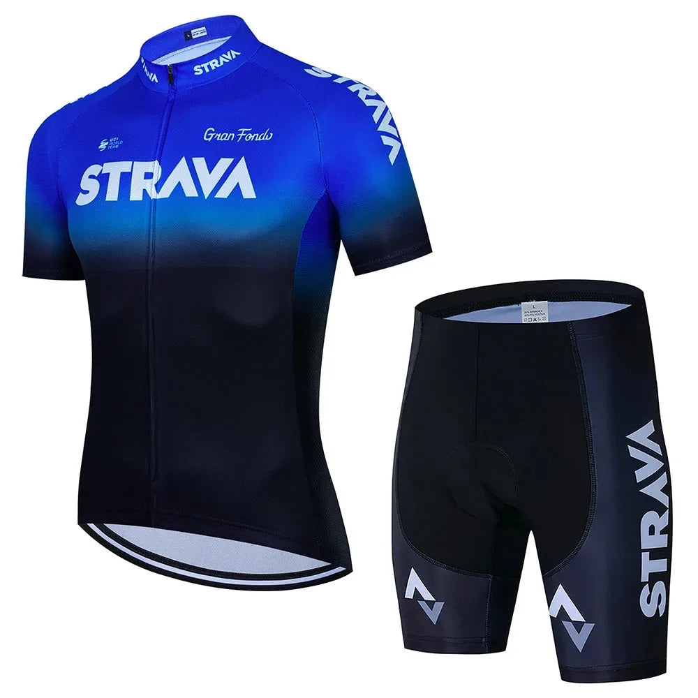 Conjunto de Ciclismo Masculino Strava - Verão 2024