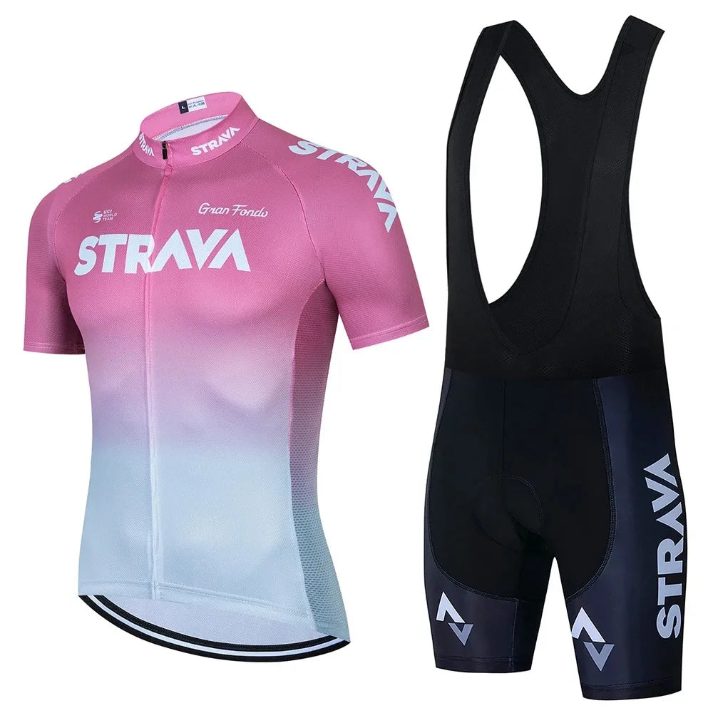 Conjunto de Ciclismo Masculino Strava - Verão 2024