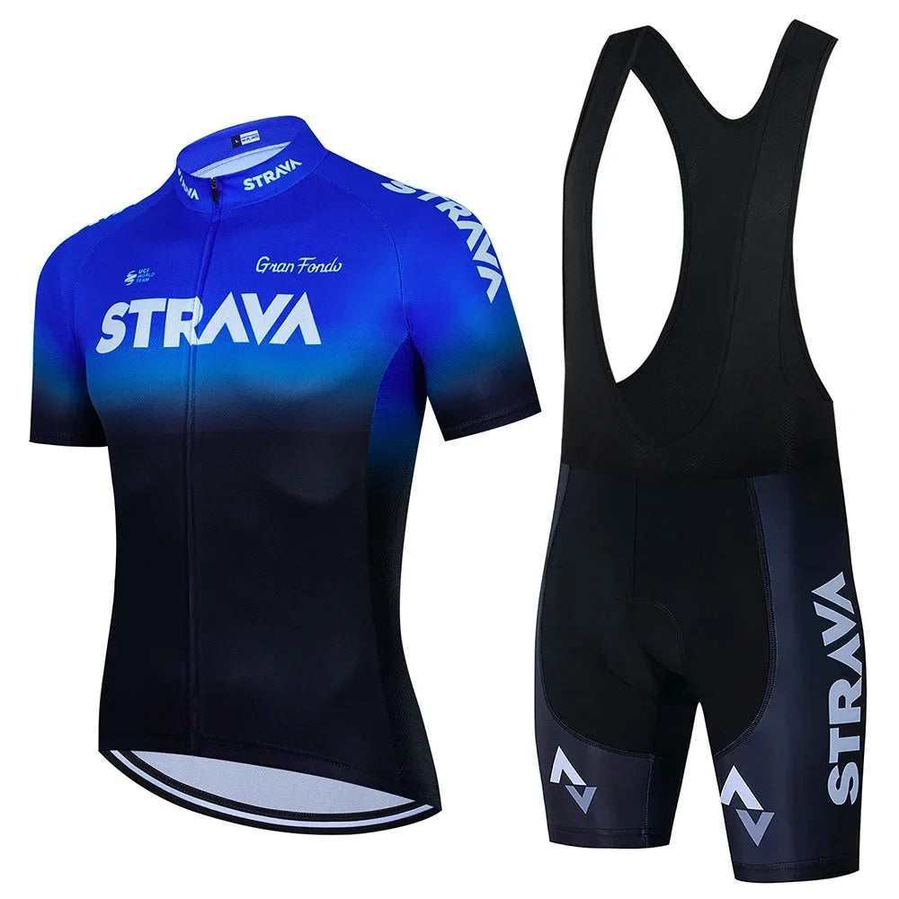 Conjunto de Ciclismo Masculino Strava - Verão 2024