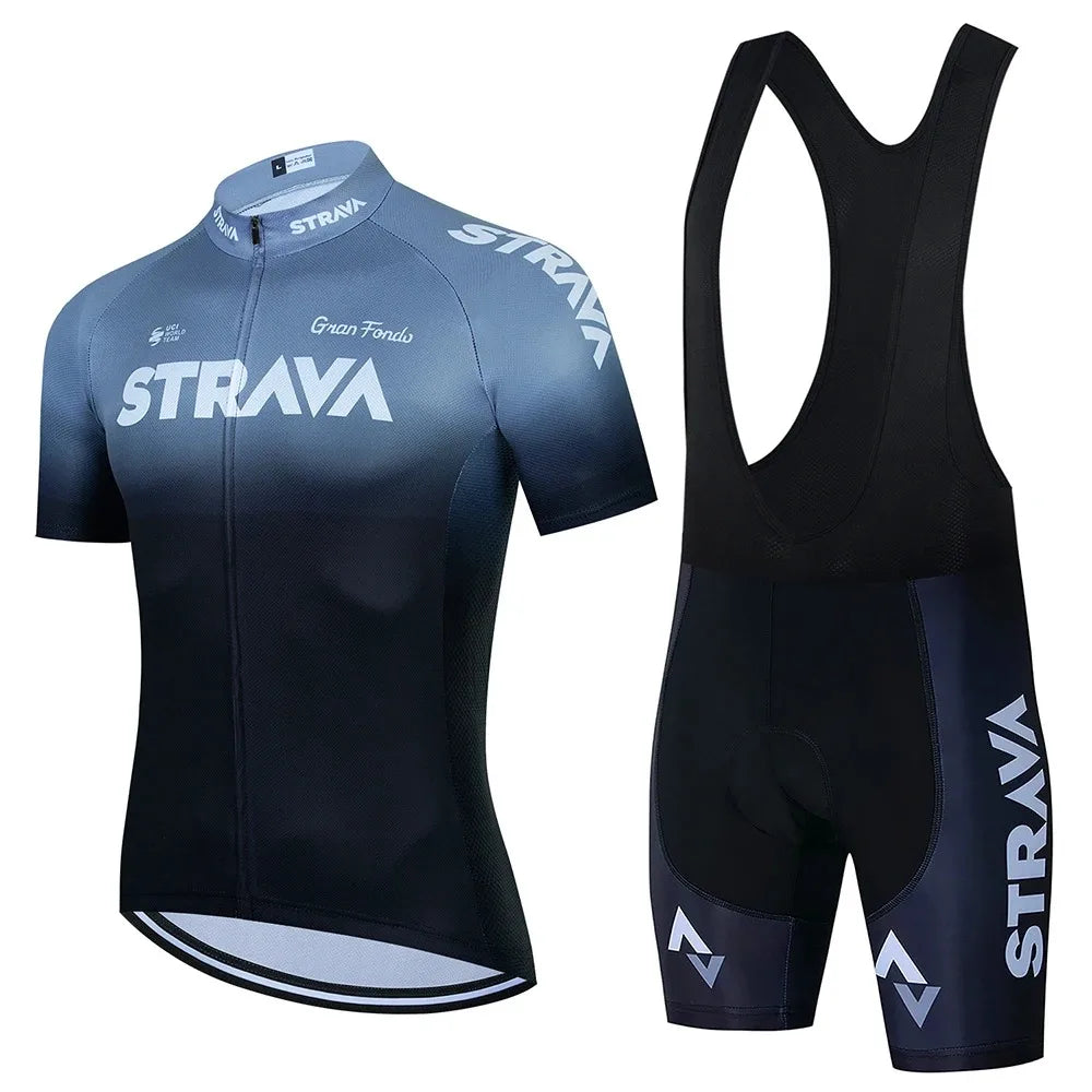 Conjunto de Ciclismo Masculino Strava - Verão 2024