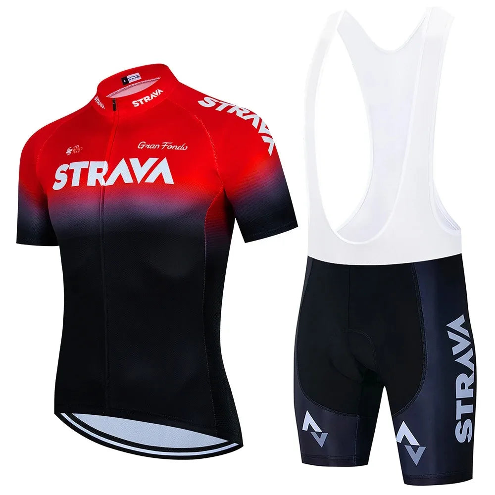 Conjunto de Ciclismo Masculino Strava - Verão 2024
